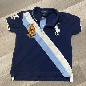 Ralph Lauren Boy blue polo and True Religion boy shirt pair
